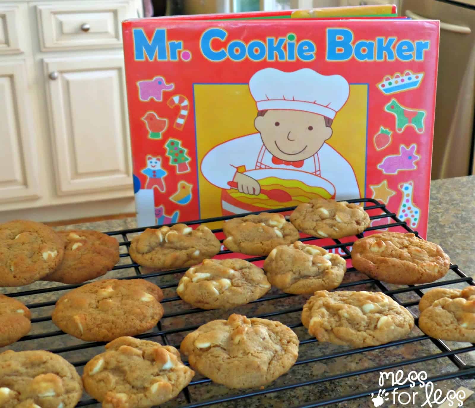 book and cookies