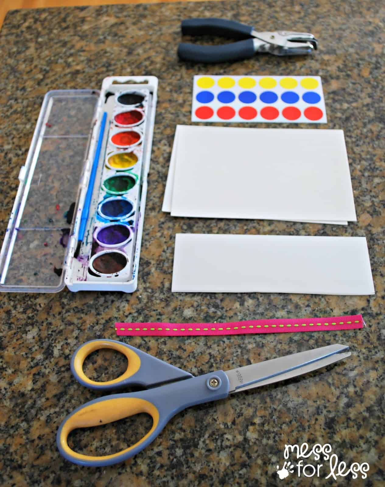 bookmark making supplies