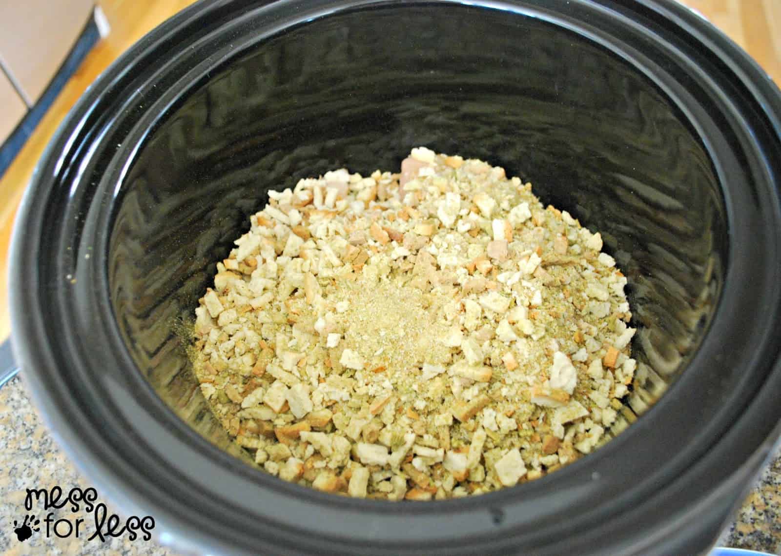 stuffing in a crock pot