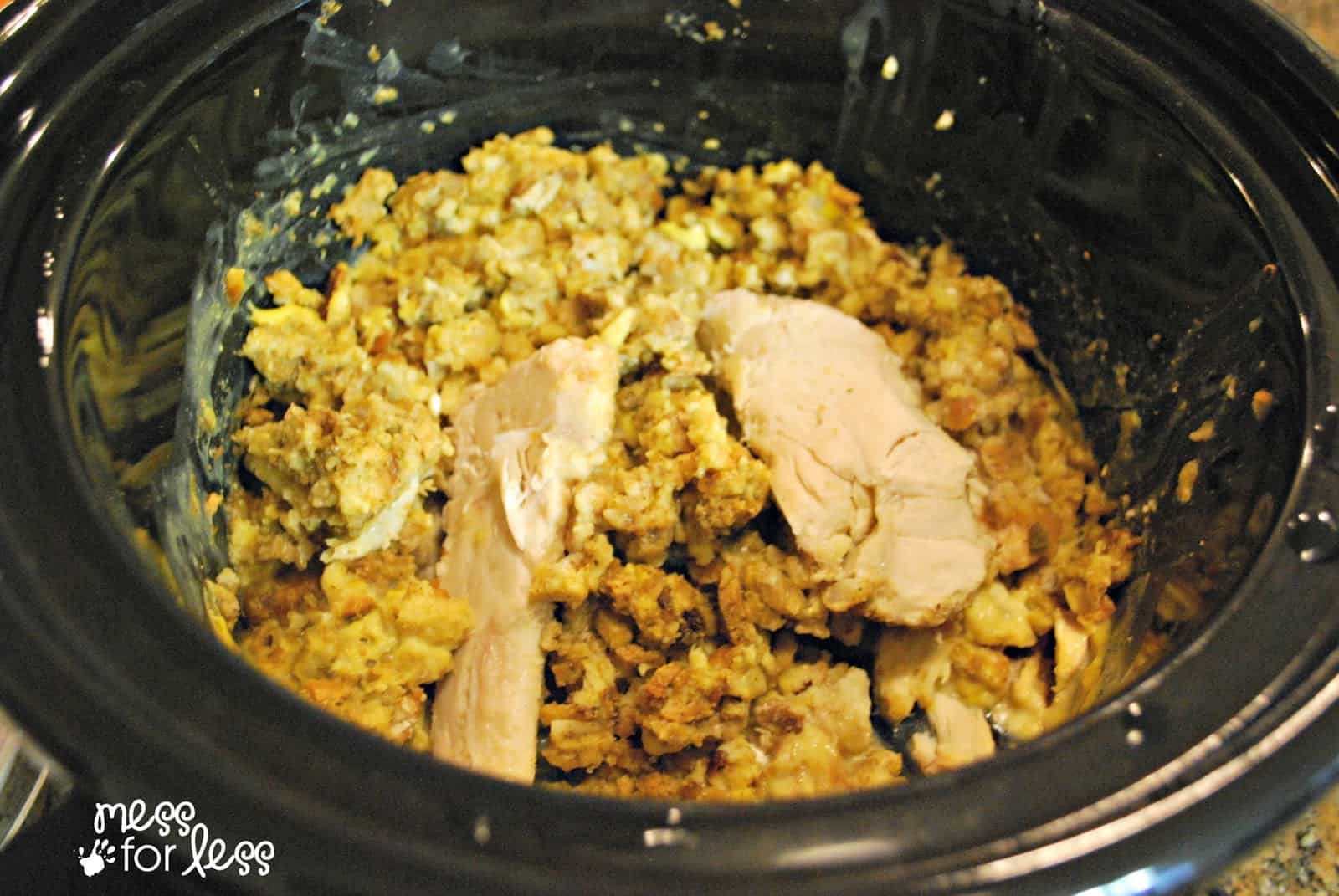 slow cooker chicken dinner