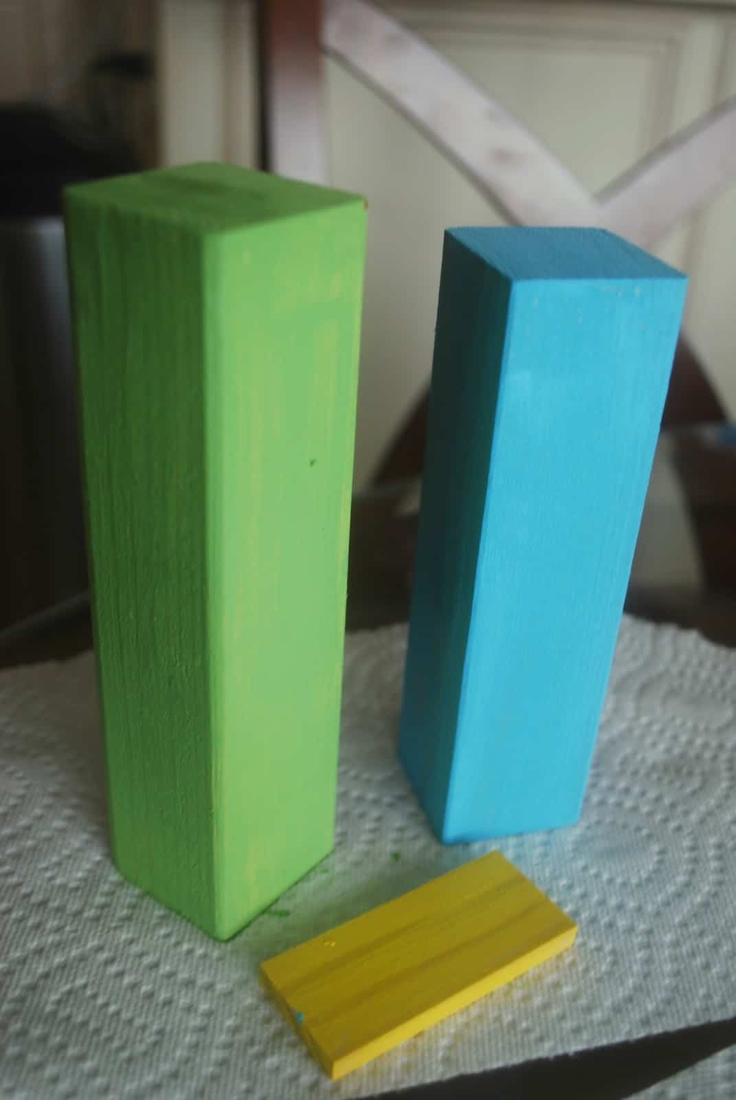 painted blocks