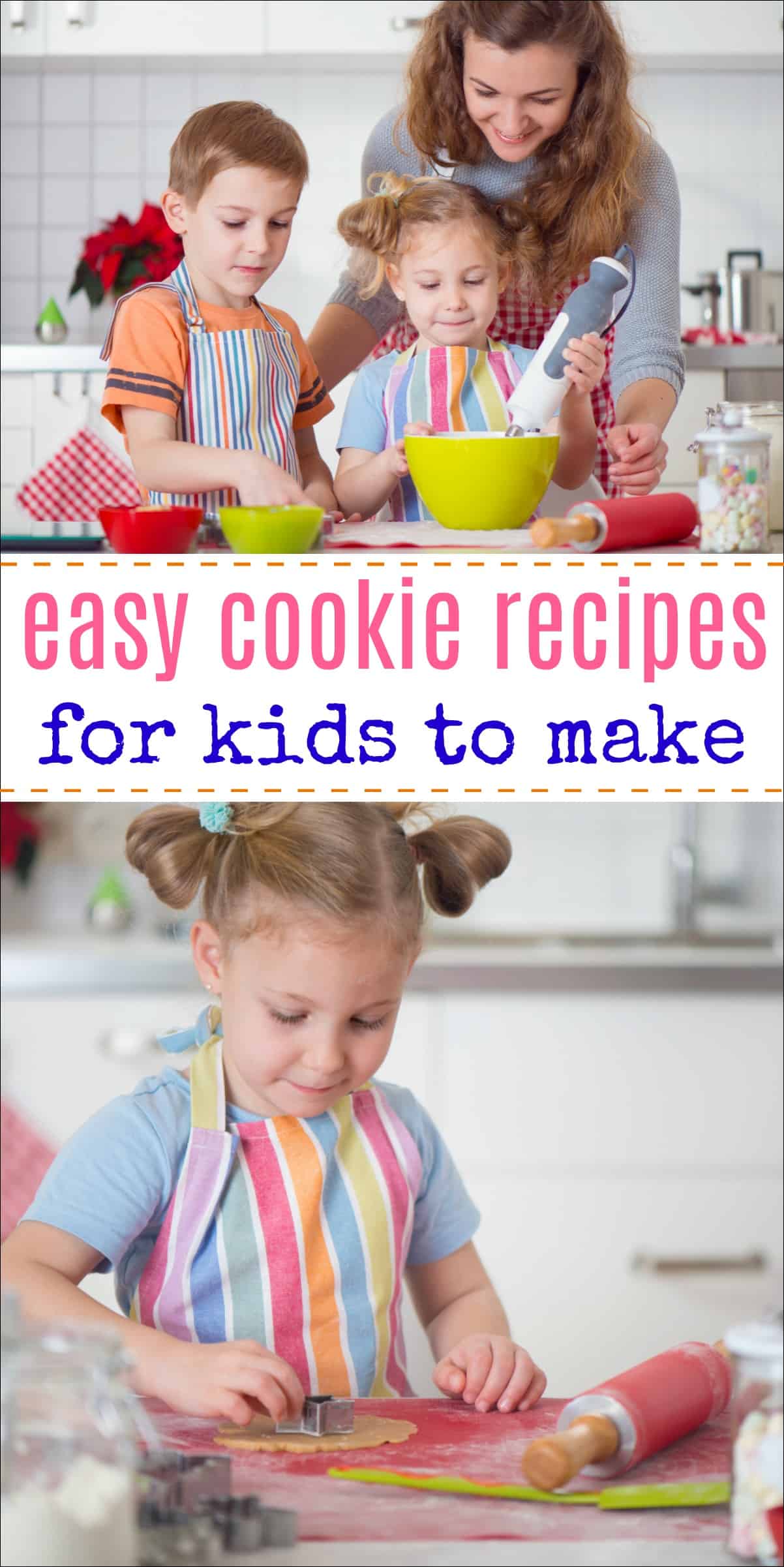 Cookie recipes for kids - All of these delicious cookies have been baked by kids. Try them out with your child for a fun bonding experience! 