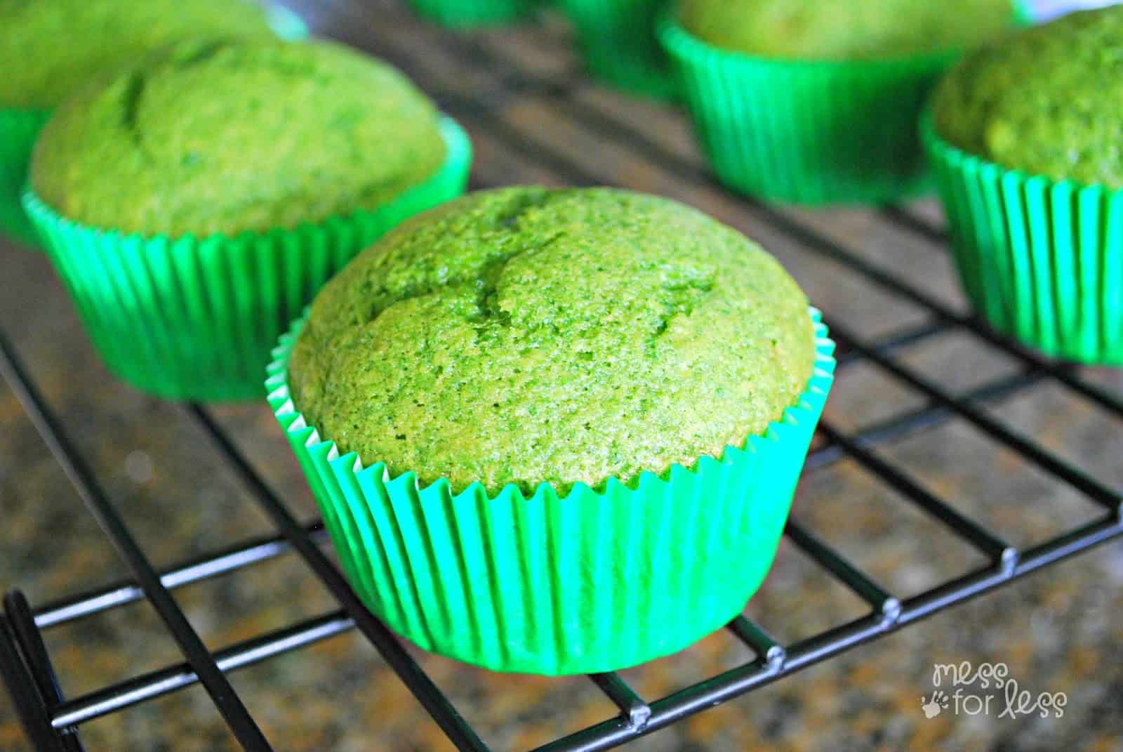 Simple spinach muffin recipe