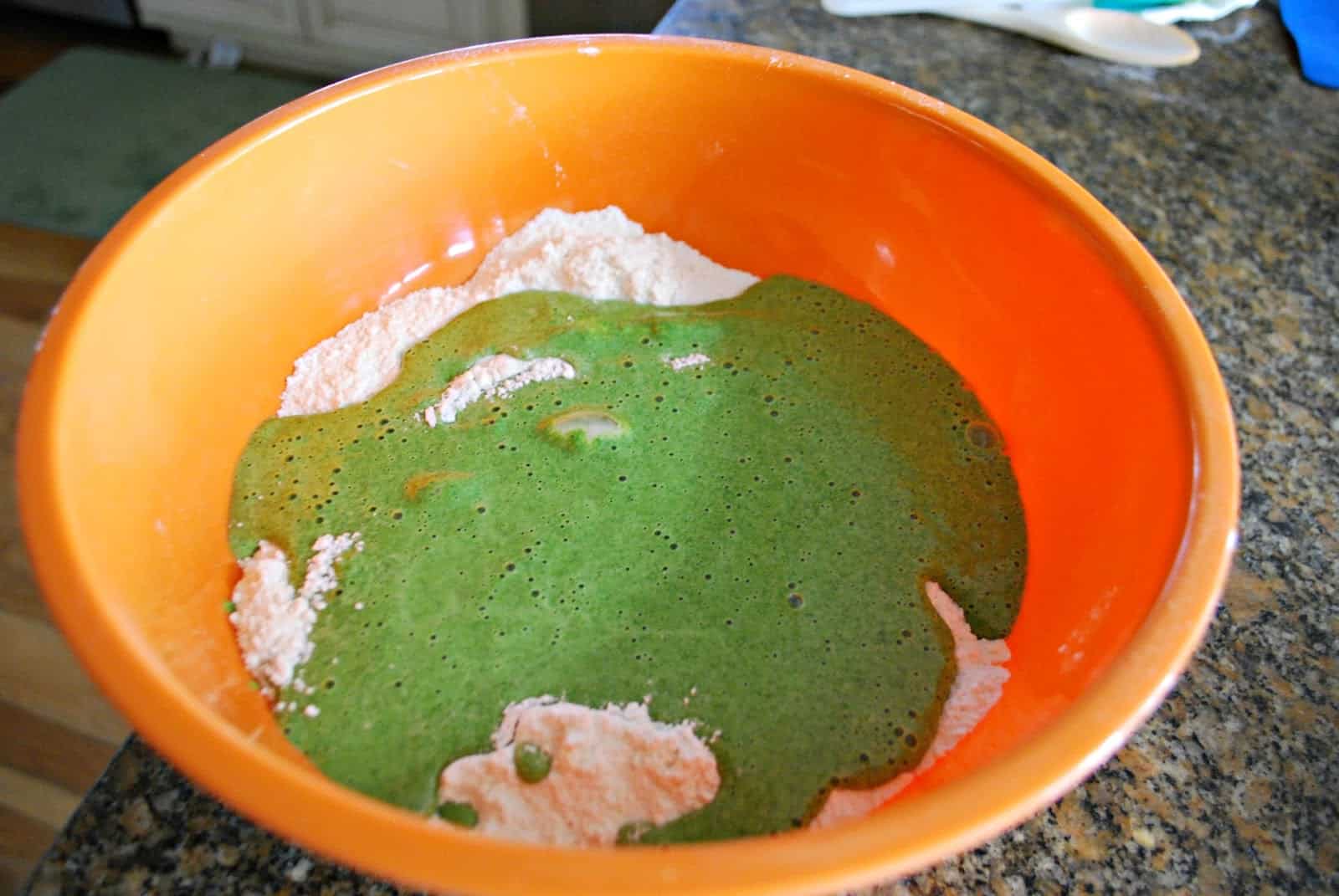 spinach muffin recipe batter