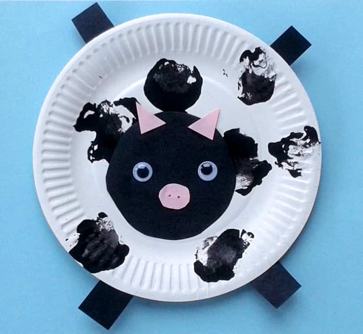 Paper Plate cow