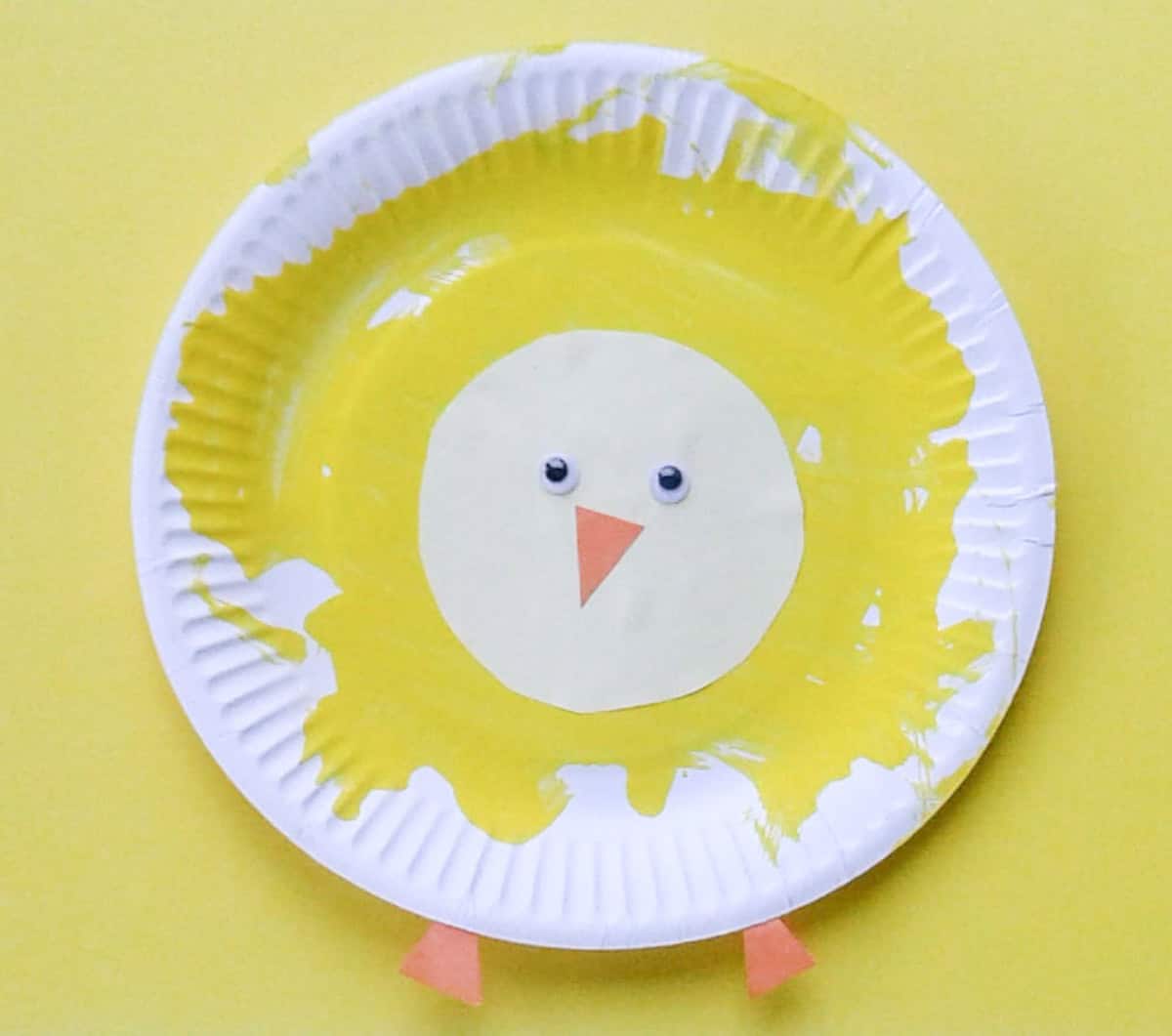 Paper Plate chick