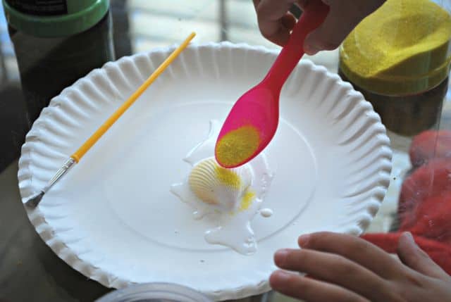 sea shell craft activity