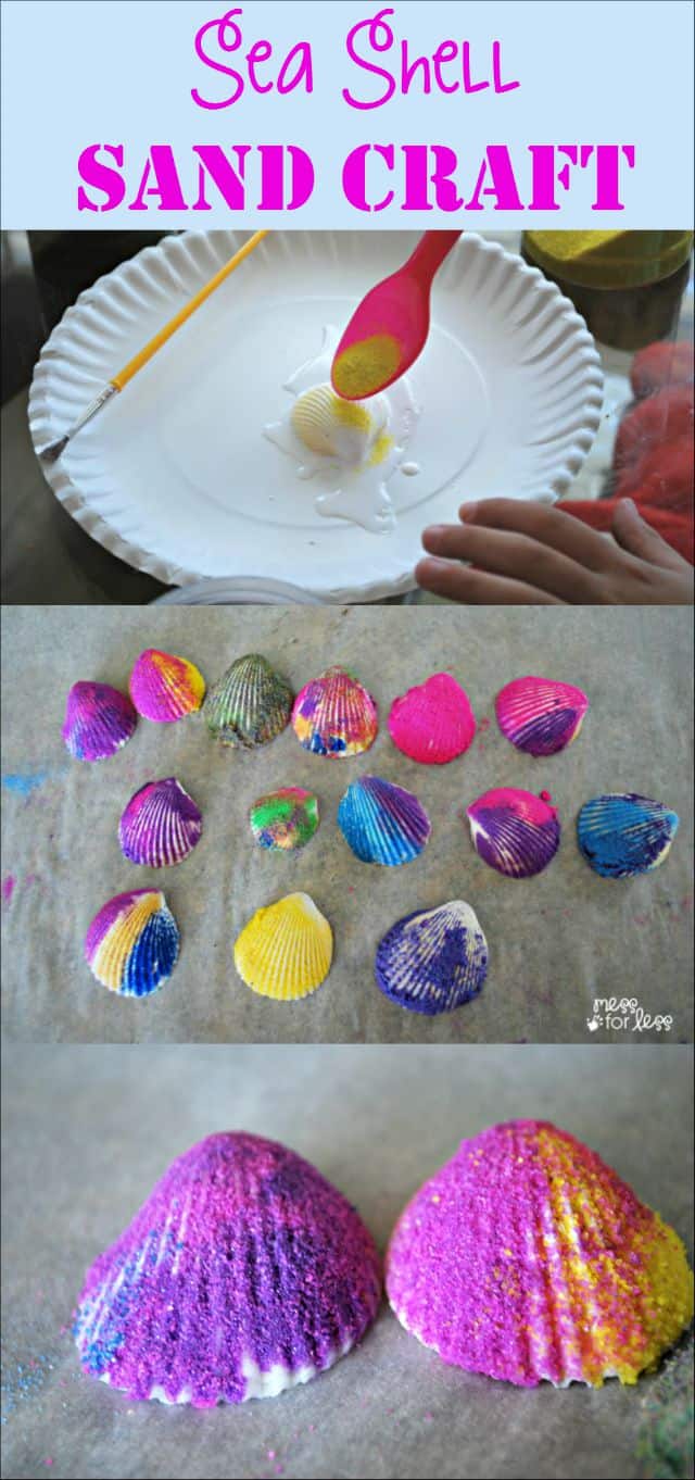 9 Seashell Crafts for Kids