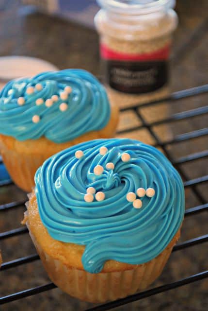 mermaid party cupcakes for kids