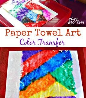 paper towel art for kids