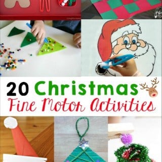 20 Christmas fine motor skills activities