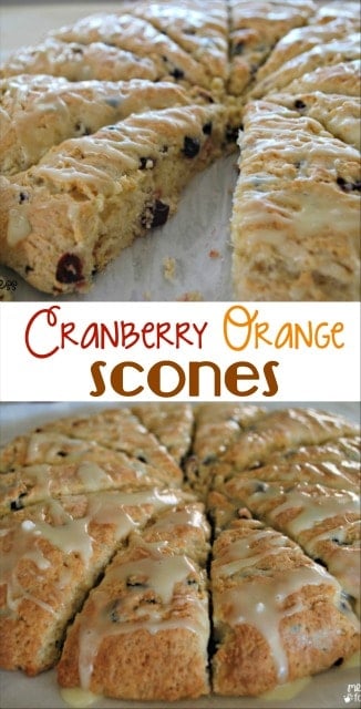 Cranberry Orange Scone Recipe