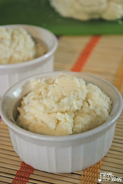 easy mashed cauliflower recipe