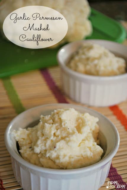 Watching your carbs? This mashed cauliflower recipes will get rid of any craving you have for mashed potatoes. Creamy, cheesy goodness!