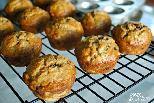 recipe for banana bread muffins