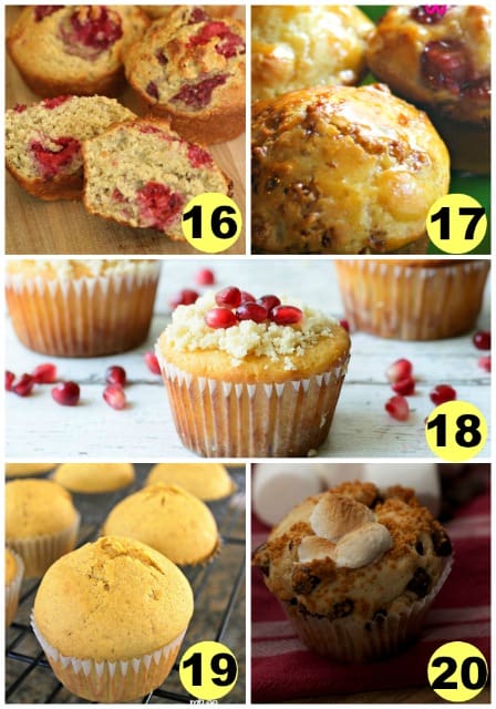 recipes for muffins