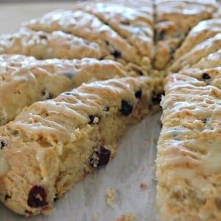 recipes for orange cranberry scones