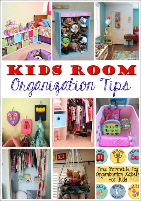 Kids' Room Organization Tips - Mess for Less