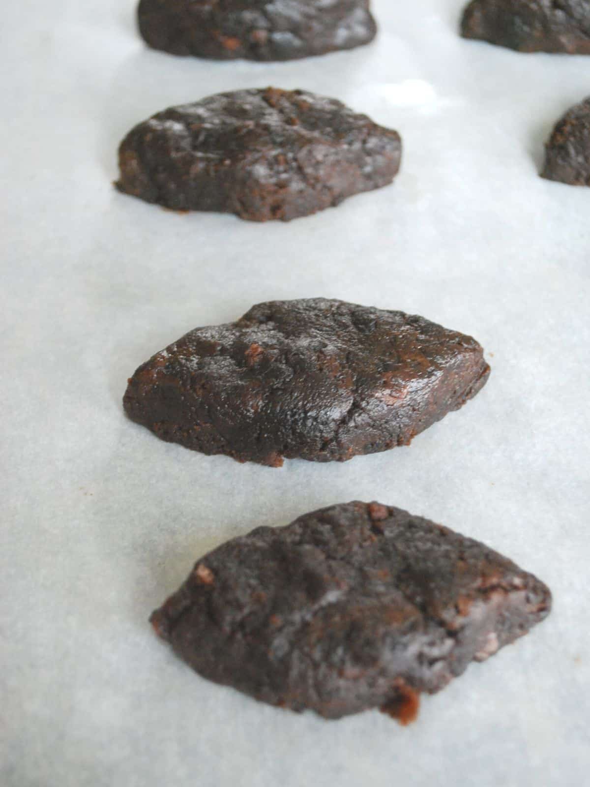 brownies shaped like footballs