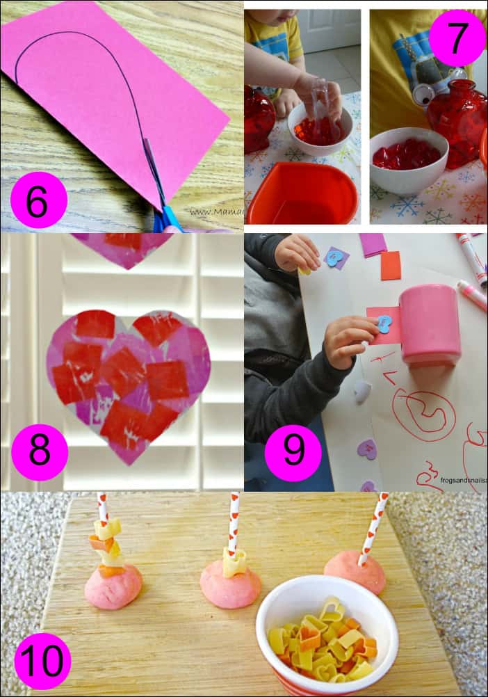 Valentine's Day Fine Motor Skills Activities for Kids