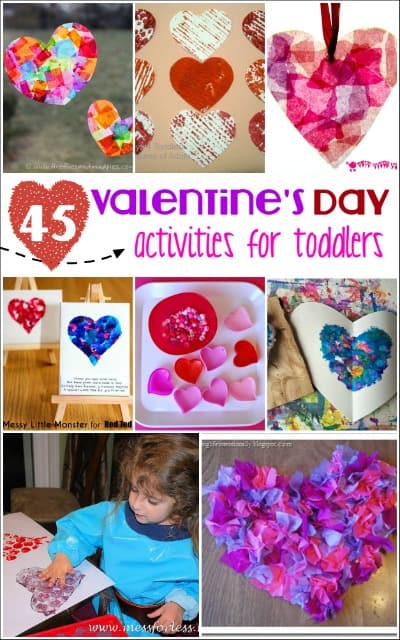 Valentine S Day Activities For Toddlers Mess For Less