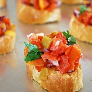 tex mex bruschetta recipe for party