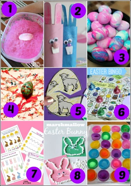 easter activities for preschoolers