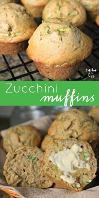 These easy zucchini muffins are my kids favorites! They help to make them and don't even know they are good for them!