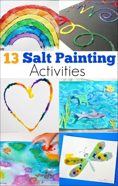 Salt painting is a technique that uses salt and paint to create beautiful, textured art. Here are the best salt painting activities.