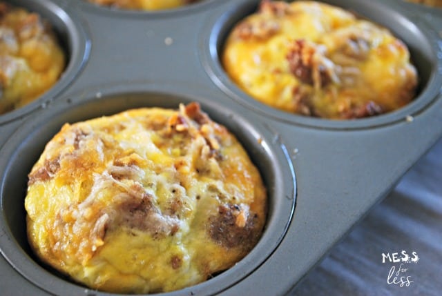 sausage egg muffins 