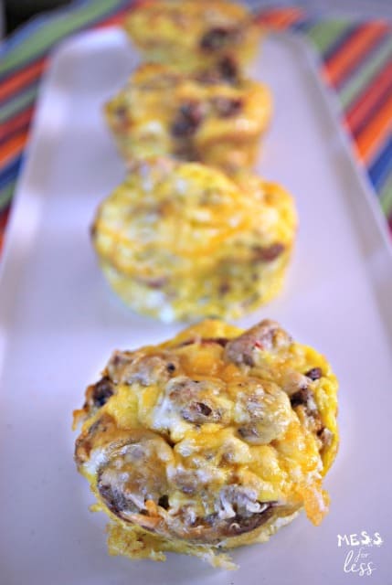 sausage egg muffins 