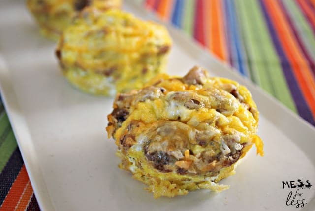sausage egg muffins 