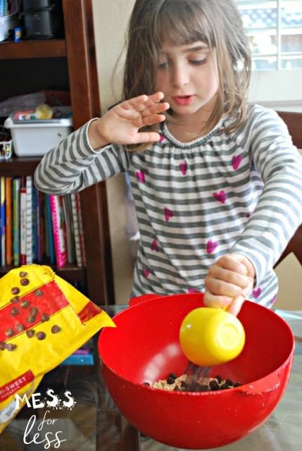 child baking