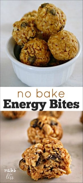 I tried these no bake energy bites and they were a hit. So easy to make - only 10 minutes! My kids loved these energy balls. A great on the go breakfast.