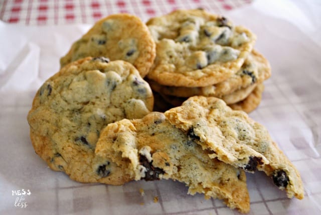 easy chocolate chip cookies