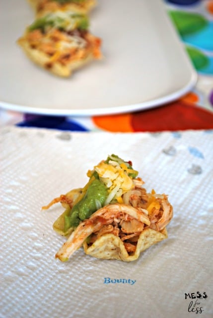 chicken taco cups