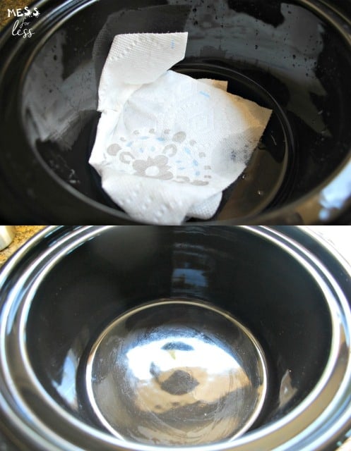 cleaning crock pot