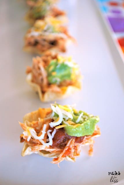 chicken taco cups