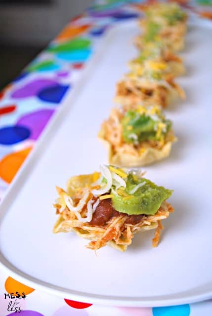 chicken taco cups