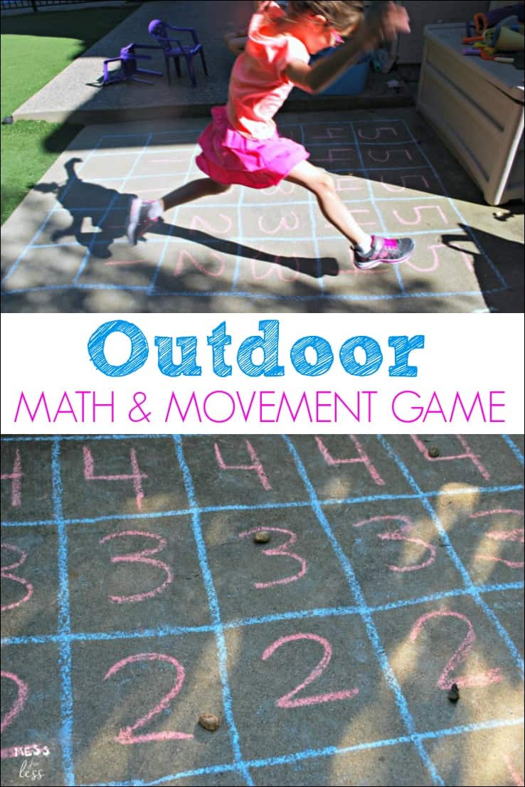 Outdoor Math Game