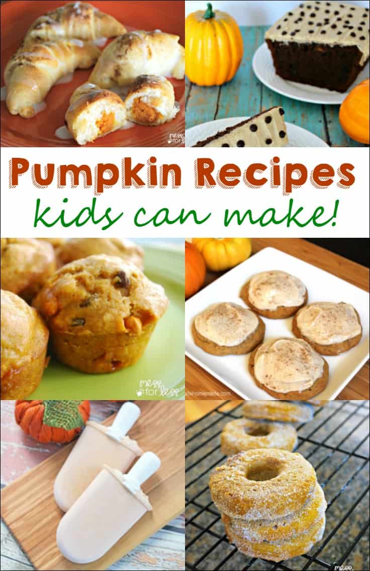 'Tis the season for pumpkin! You and your kids will love these delicious pumpkin recipes. Have some fun cooking with kids! 