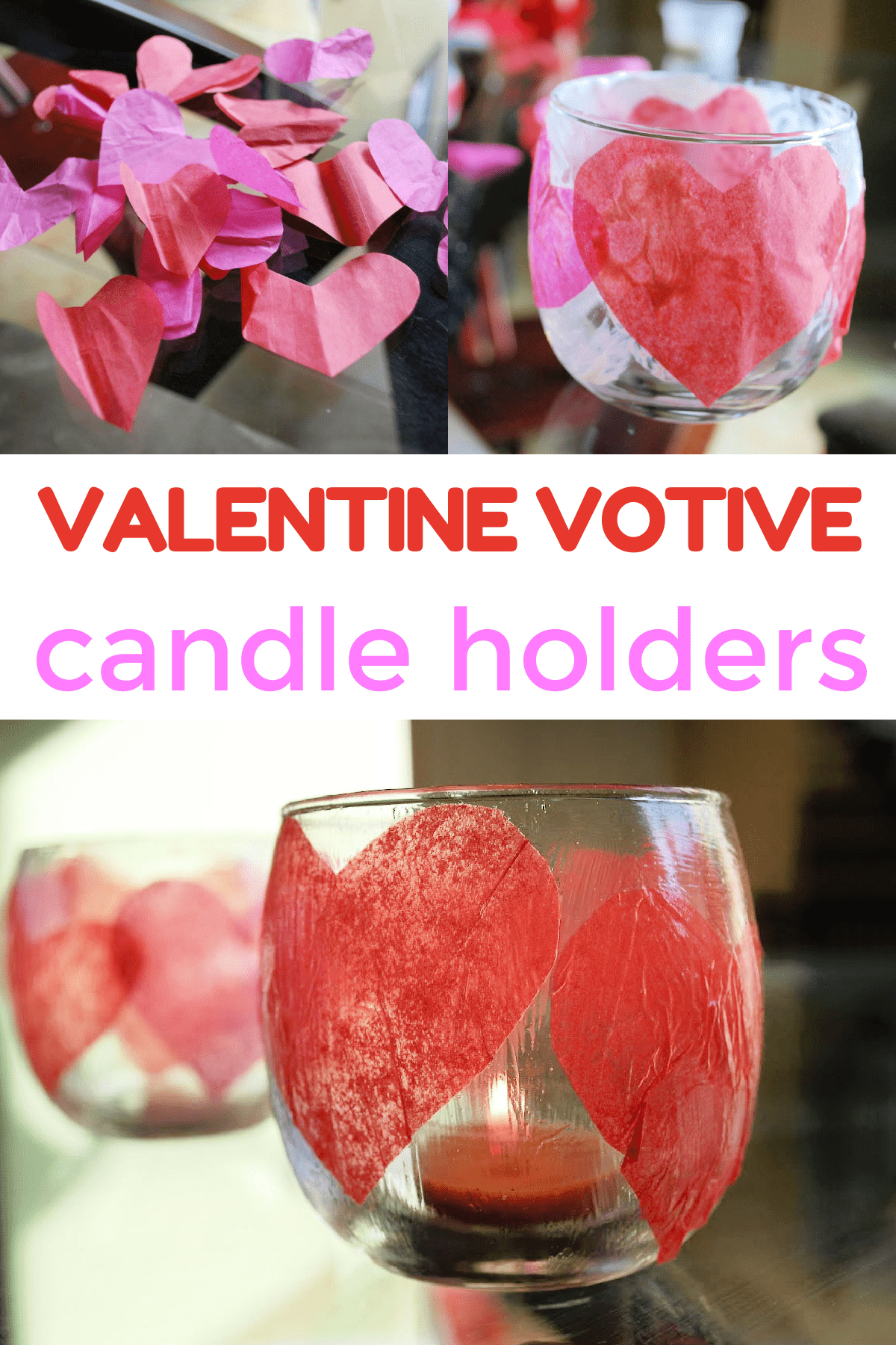 Valentine Votive Candle Holders