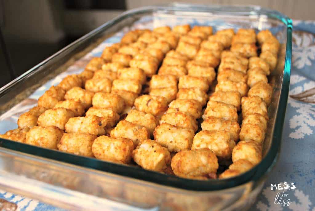  Ground Beef Tater Tot Casserole