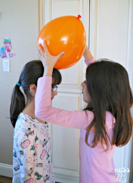 static electricity experiment