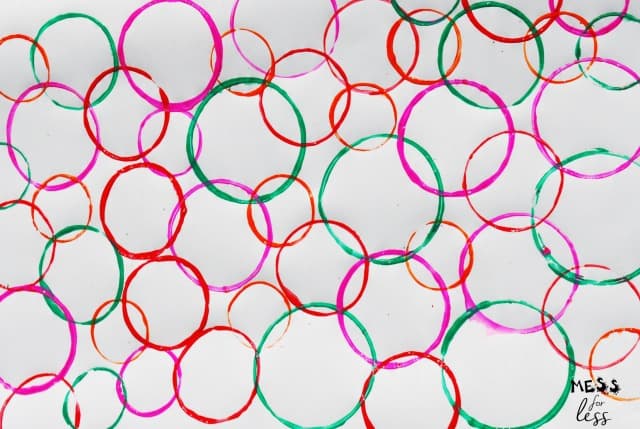 painting with circles