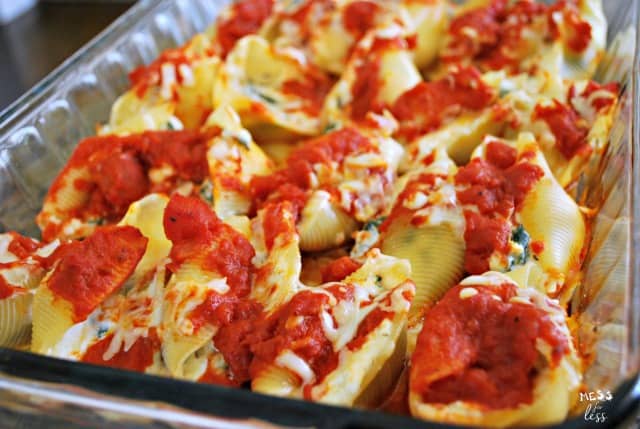 spinach stuffed shells