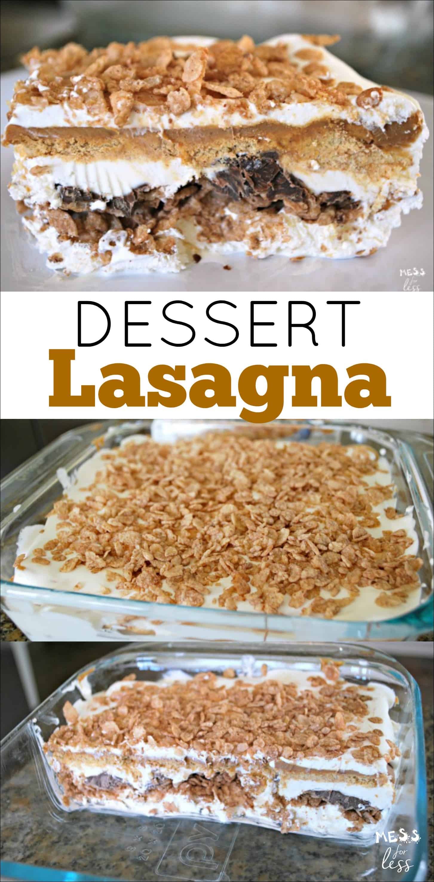 Looking for a yummy no bake dessert for those hot summer months? Try this easy and delicious dessert lasagna. 
