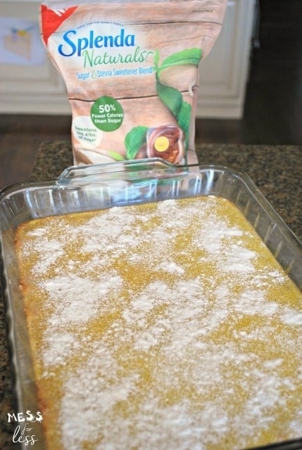 These Lemon Bars are the perfect summer treat. Just the right amount of tartness combined with a delicious cookie crust. #ad #SplendaSweeties #SweetSwaps @SPLENDA