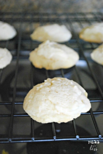  Lemon Cookies on baking rack