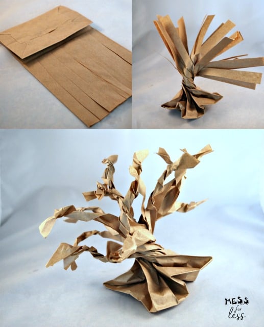 paper bag tree